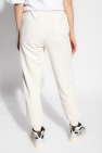 ADIDAS Originals cream Sweatpants with logo