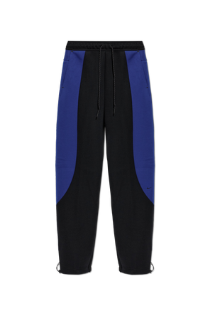 Sweatpants with cuffed legs