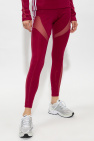 ADIDAS Originals BURGUNDY Leggings with logo