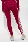 ADIDAS Originals BURGUNDY Leggings with logo
