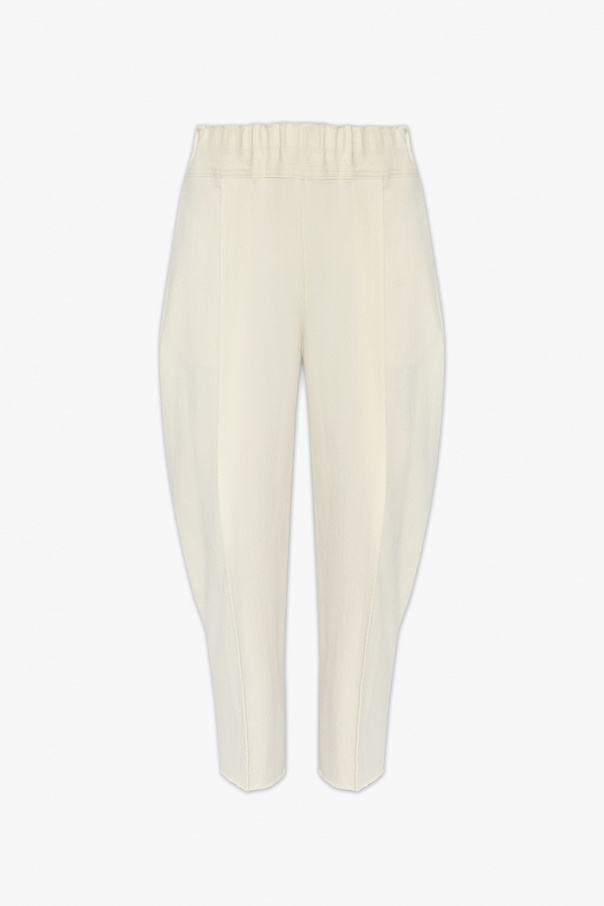 Issey Miyake 1-shorts trousers with stitching details
