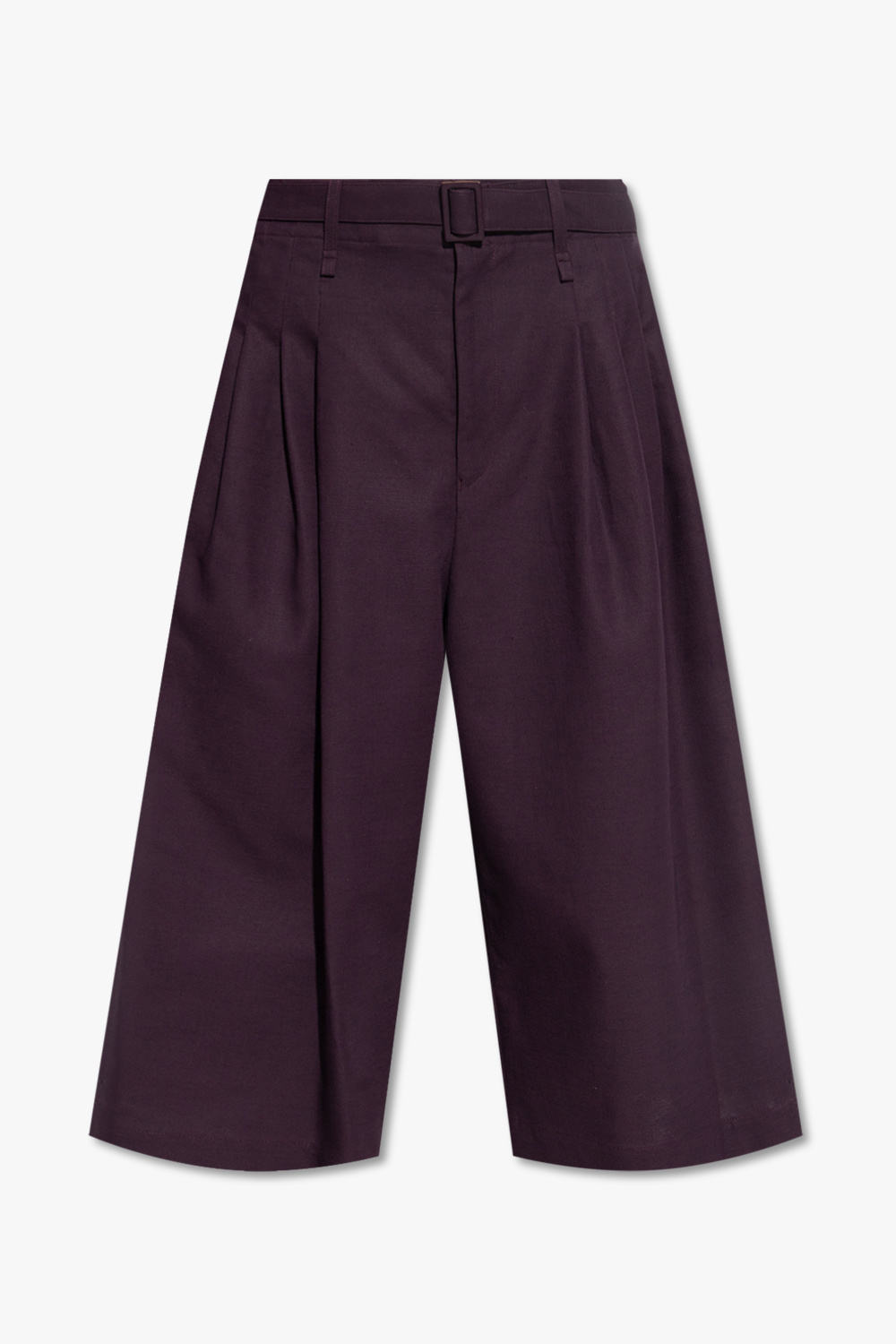 Issey Miyake Belted wide trousers