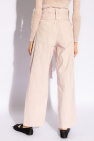Issey Miyake PINK High-waisted trousers