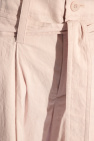 Issey Miyake PINK High-waisted trousers
