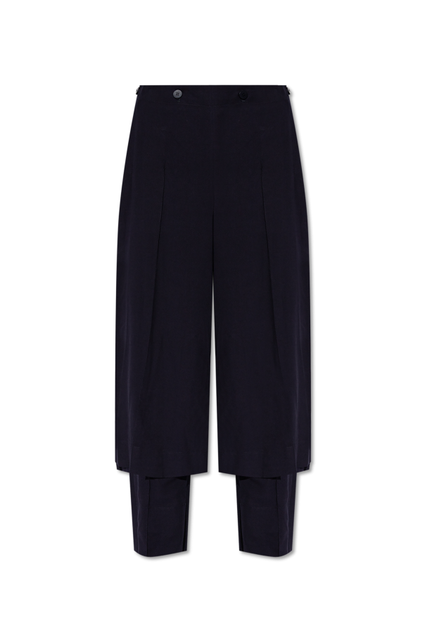 Issey Miyake Trousers with stitching on the legs