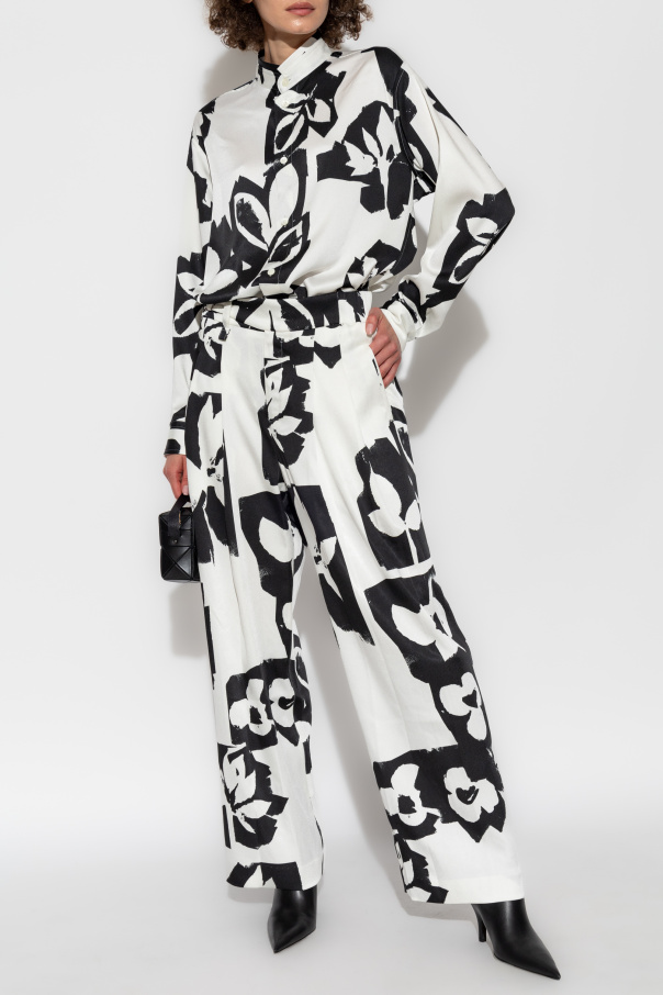 Issey Miyake Printed trousers