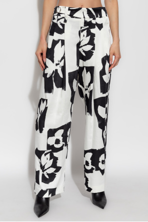 Issey Miyake Printed trousers