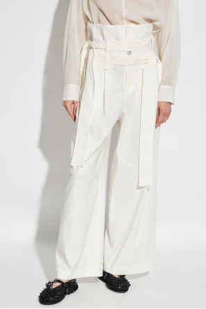 Issey Miyake High-waisted trousers