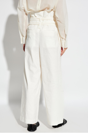 Issey Miyake High-waisted pants