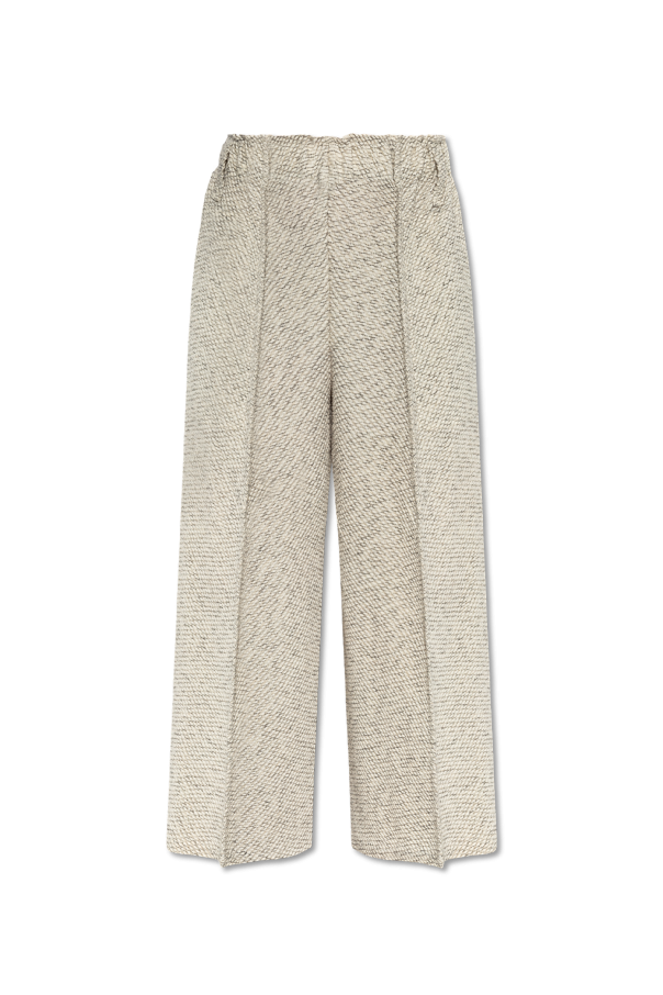 Pleated trousers od Issey Miyake