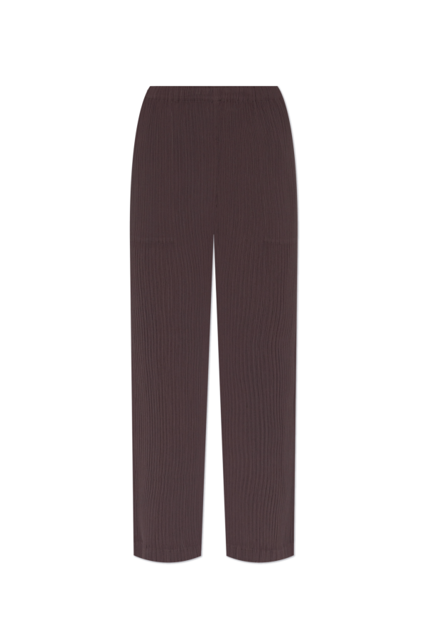 Pleated trousers od Issey Miyake