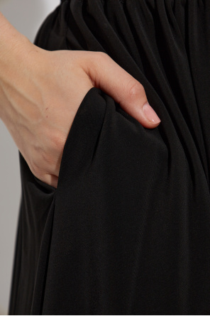 Issey Miyake Spodnie z kieszeniami