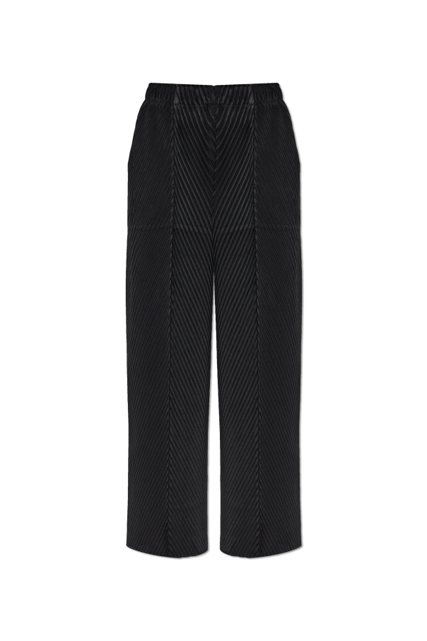Pleated trousers od Issey Miyake