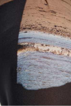 Issey Miyake Hose mit Print