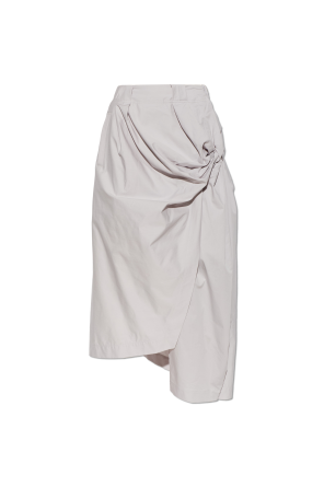 Asymmetric draped skirt od Issey Miyake
