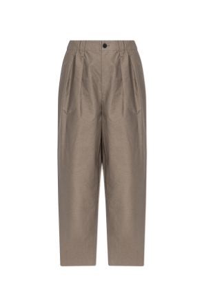 Spodnie z szerokimi nogawkami od Issey Miyake