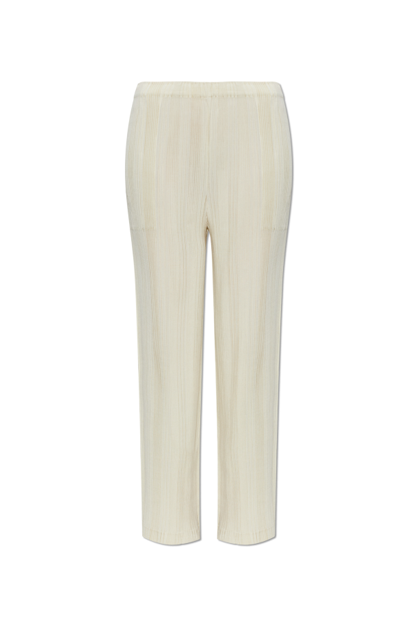 Pleated trousers od Issey Miyake
