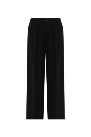 Spodnie z szerokimi nogawkami od Issey Miyake