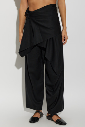Issey Miyake Hose mit Falte