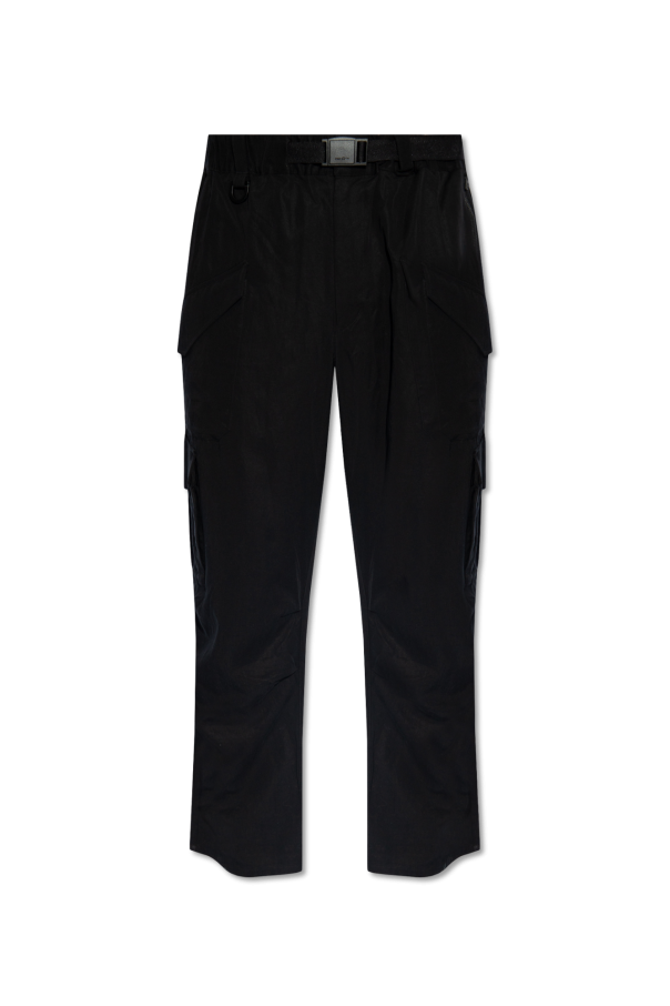 Y-3 Yohji Yamamoto Spodnie z prostymi nogawkami
