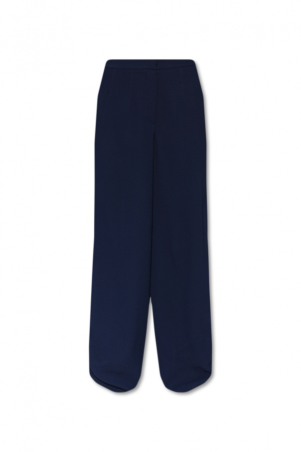 Emporio Armani Textured trousers