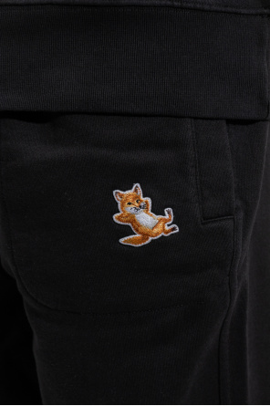 Maison Kitsuné Spodnie dresowe z logo