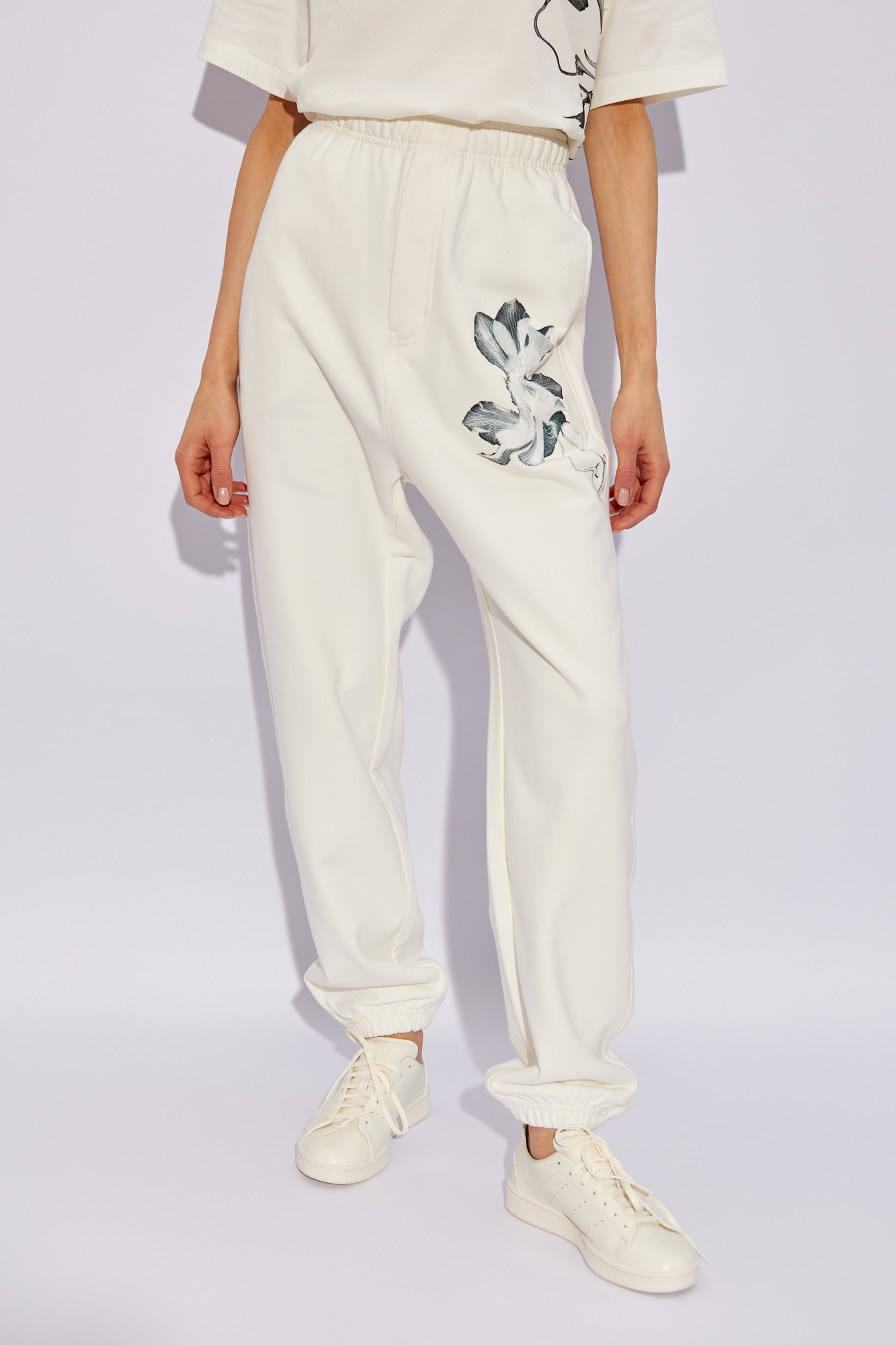 Y-3 Yohji Yamamoto Floral sweatpants