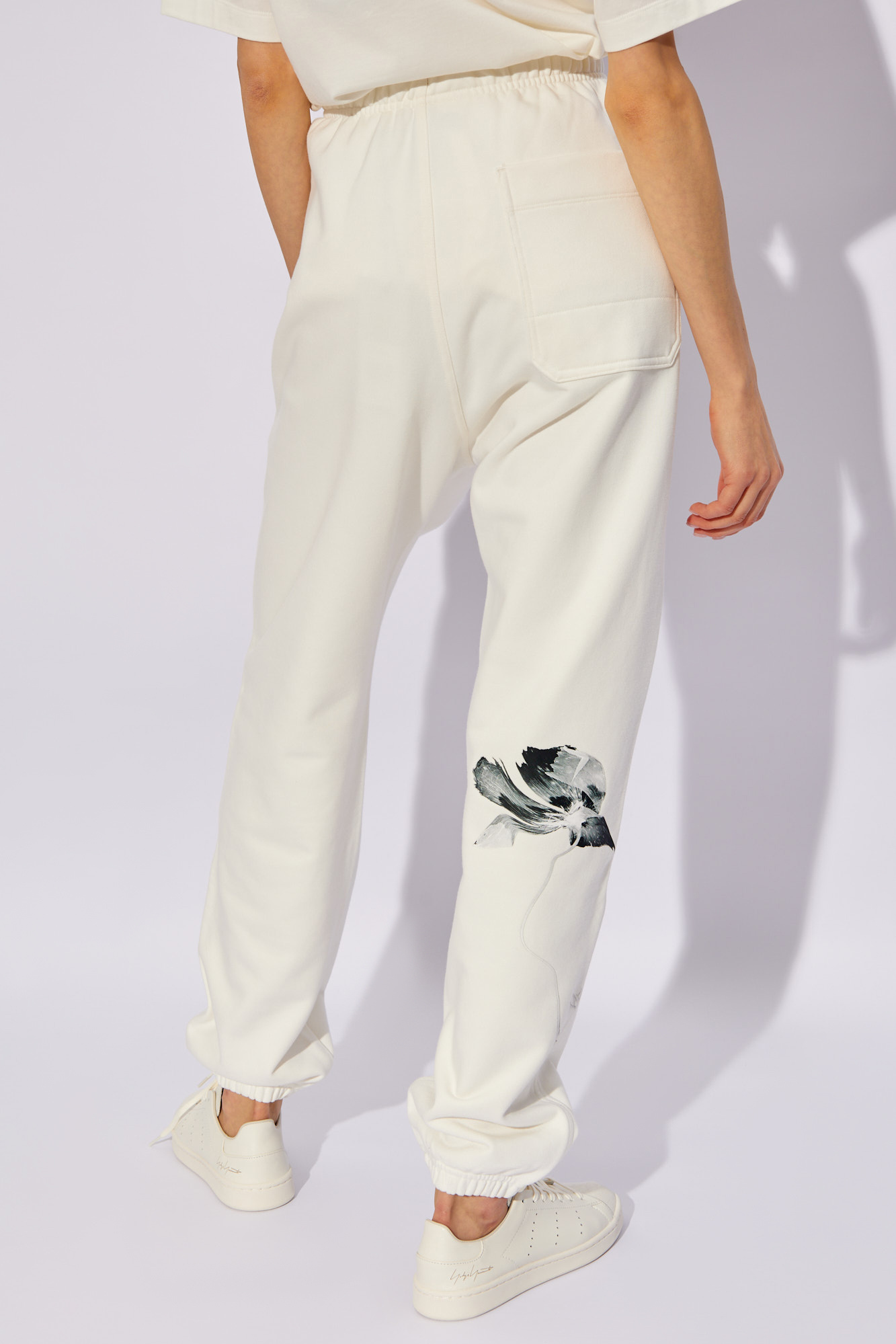 Y-3 Yohji Yamamoto Floral sweatpants