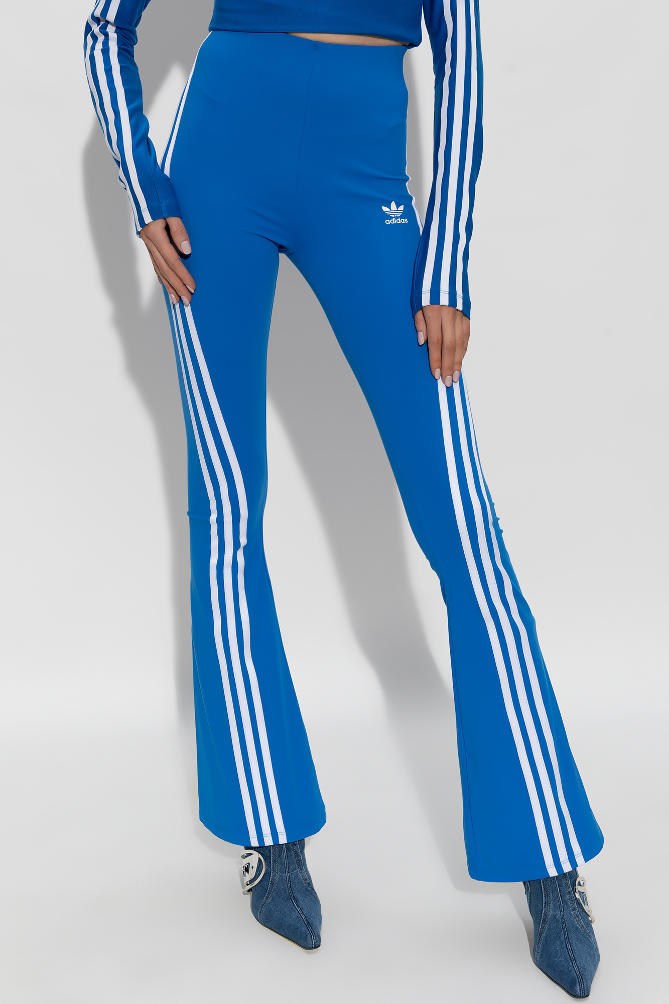 Blue Trousers with logo ADIDAS Originals - Vitkac Canada