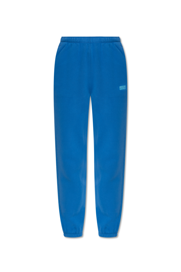 Sweatpants with printed logo od American Vintage