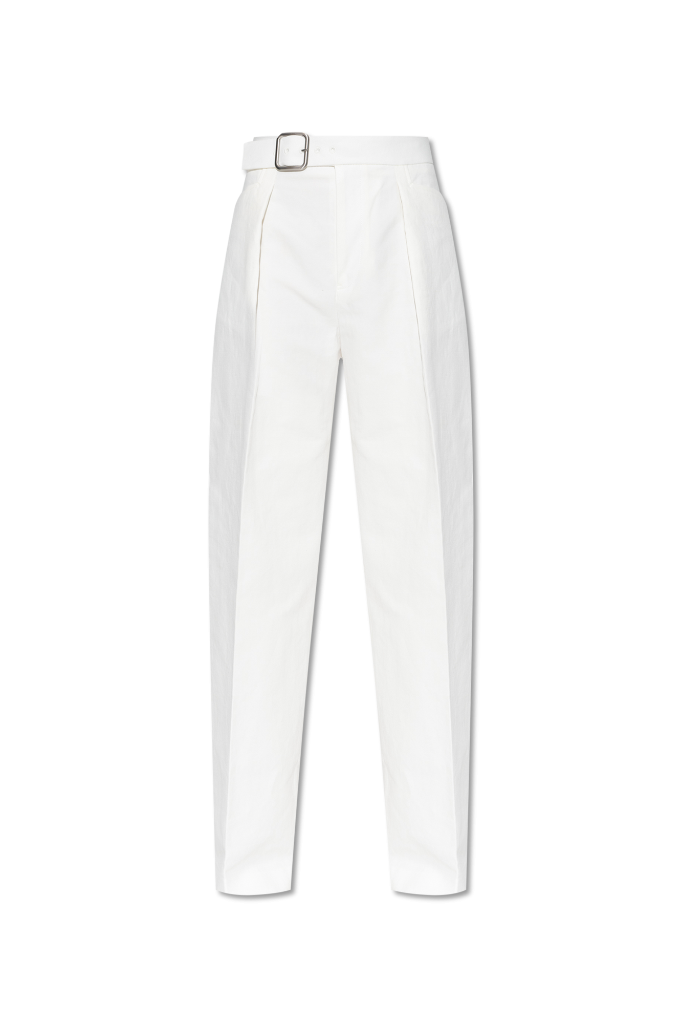 JIL SANDER trousers cowl with wide legs