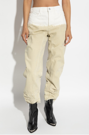 JIL SANDER Jeans with ombre effect