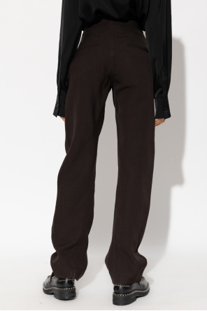 JIL SANDER Trousers with tapered legs
