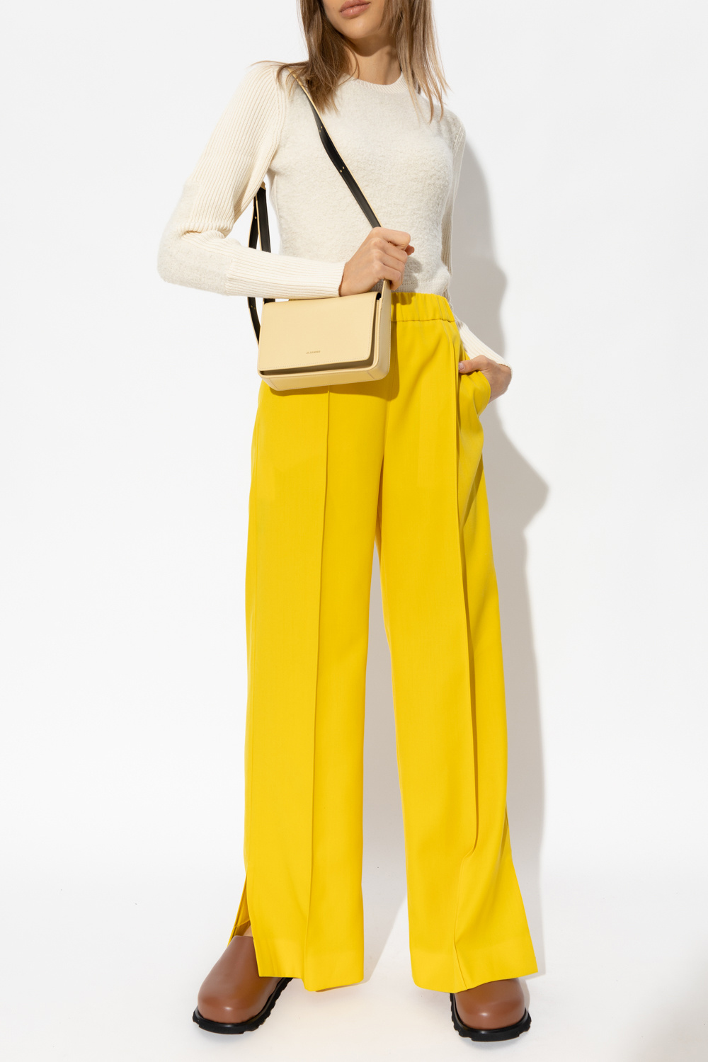 JIL SANDER Pleat-front trousers