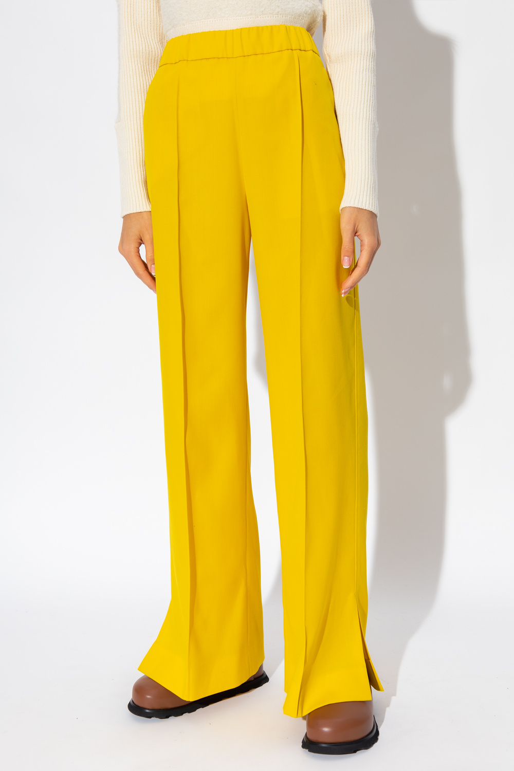 JIL SANDER Pleat-front trousers