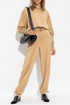 Satin trousers od JIL SANDER