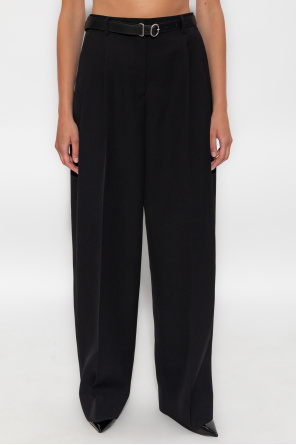 JIL SANDER Wełniane spodnie