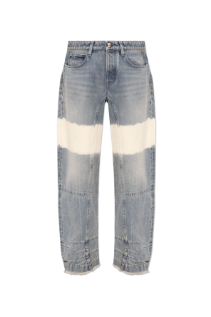 Jeans with discolouration effect od JIL SANDER