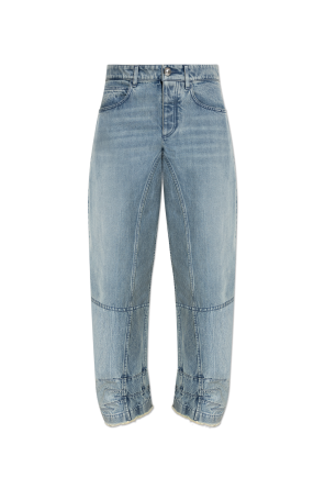Jeans with logo od JIL SANDER