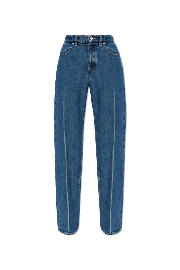 Jeans with decorative legs od JIL SANDER