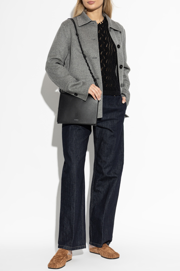 JIL SANDER Jeans with a crease