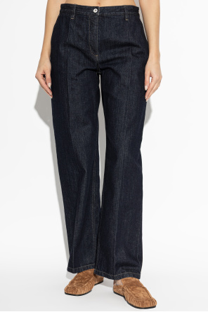 JIL SANDER Jeans with a crease