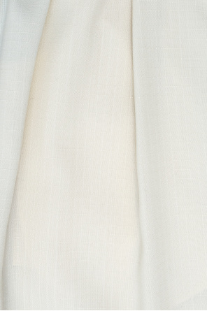 JIL SANDER Pantalones de lana de pierna ancha