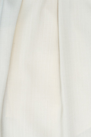 JIL SANDER Wollhose mit weitem Bein