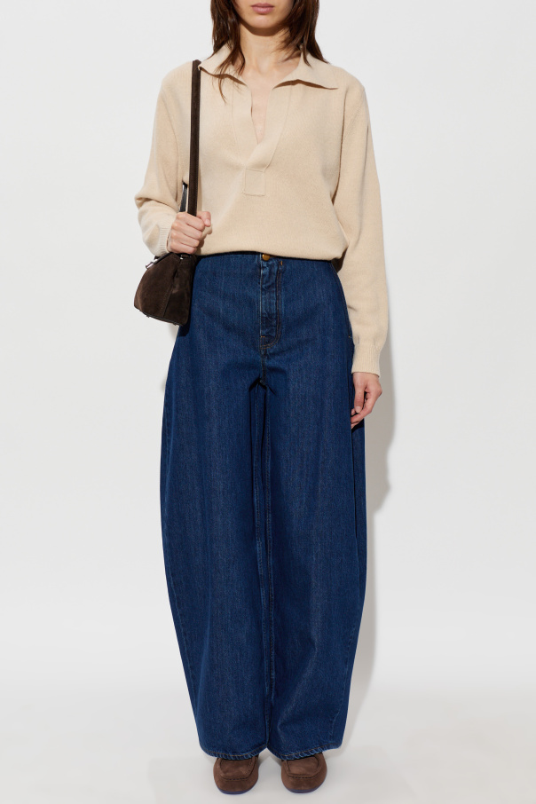 JIL SANDER Vaqueros de pierna ancha