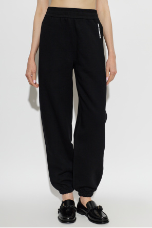 JIL SANDER Tepláky s potlačeným logom