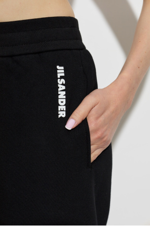 JIL SANDER Tepláky s potlačeným logom