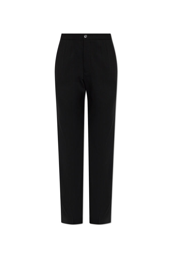 Wool pleated trousers od JIL SANDER