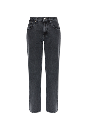 Straight-leg jeans