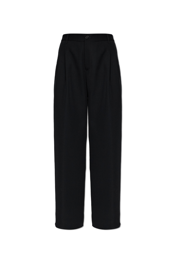 Wool gabardine trousers od JIL SANDER